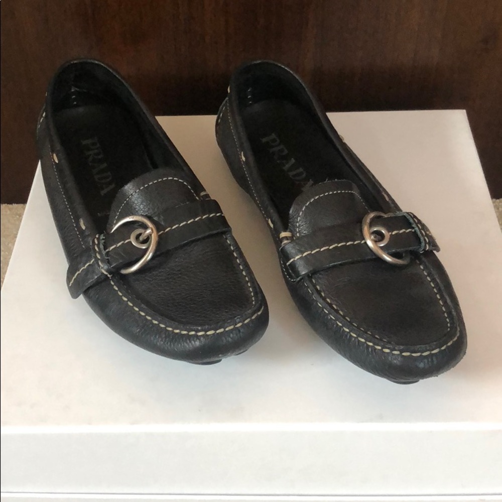 Prada Vintage Driving Loafers